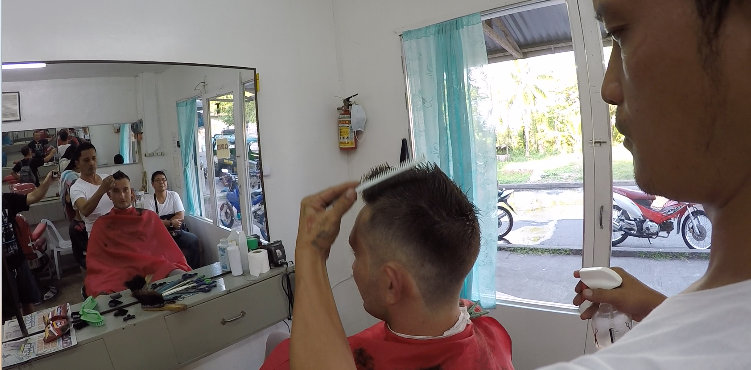 Le barbier de Camiguin