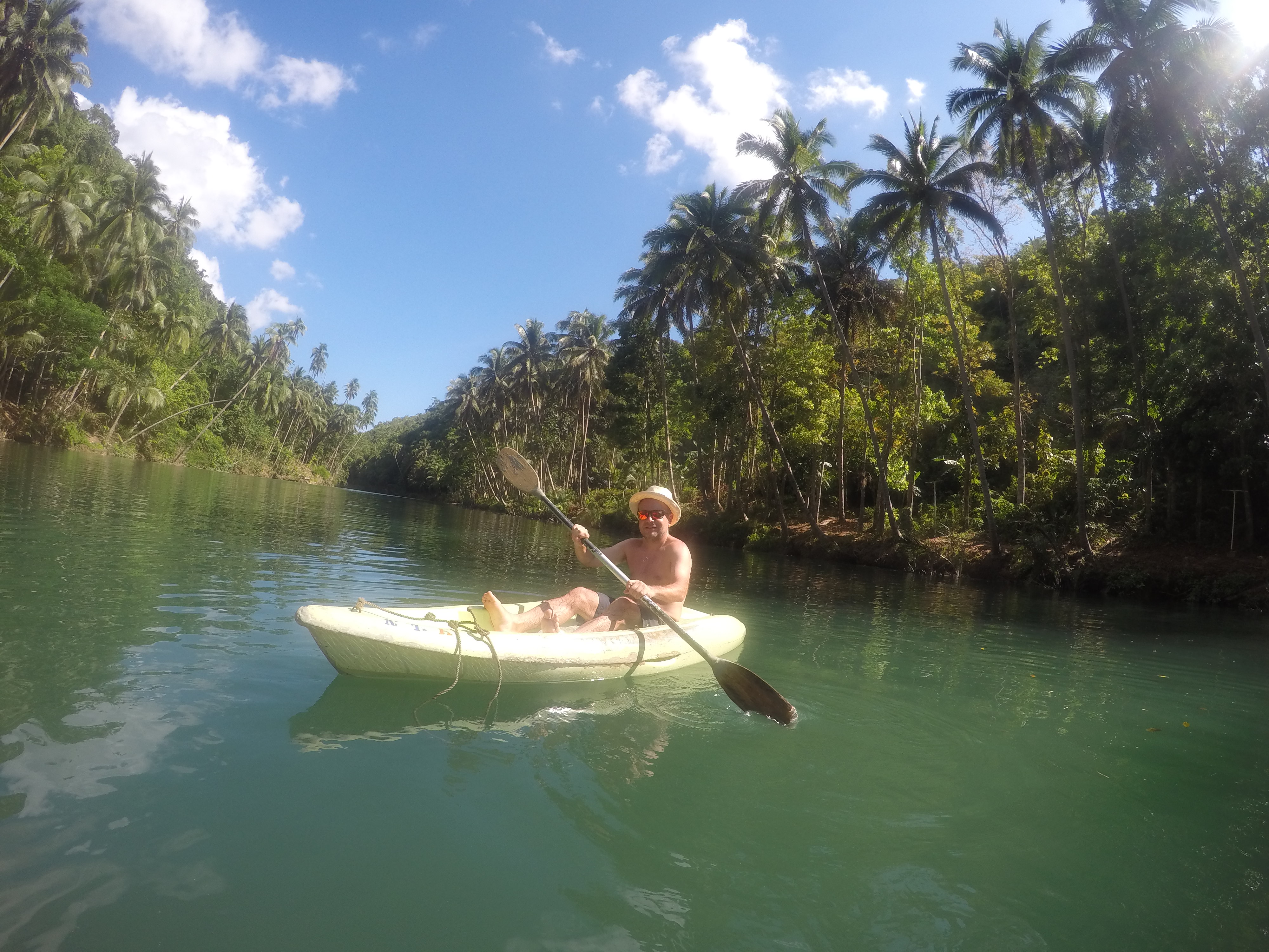 Kayak sur la rivière Loboc